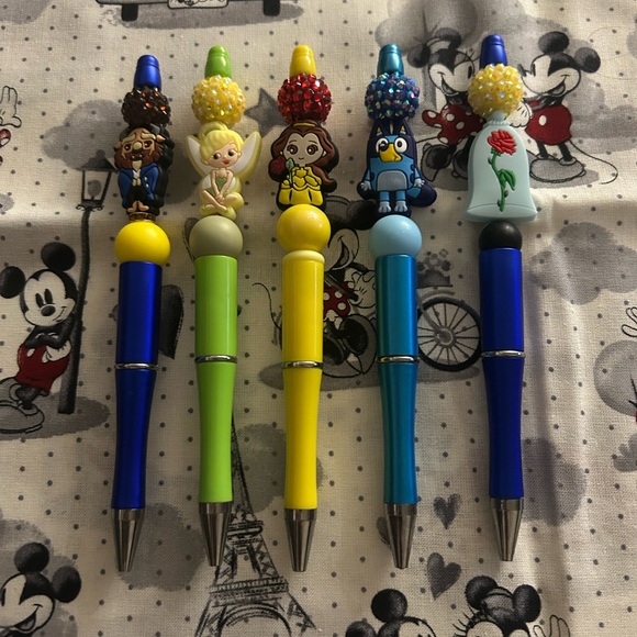 - (Pick 1)  disney handcrafted character pens - Picture 1 of 3